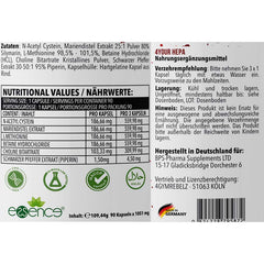 BPS Pharma 4Your Hepa 90 caps (MHD-Ausverkauf) – Bild 2
