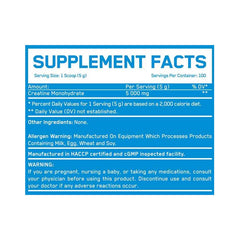 EVERBUILD Creatine Monohydrate 500g – Bild 2