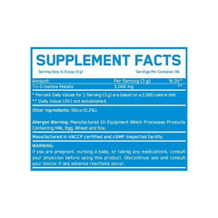 Everbuild Nutrition Tri-Creatine Malate 200g (MHD-Ausverkauf) – Ansicht 2 – Bild 2