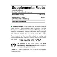 Harmony Concept Ashwagandha 5% 100g – Bild 2