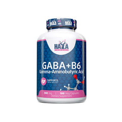 HAYA LABS Gaba+B6 - 100 vcaps – Bild 1