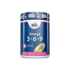 Haya Labs Omega 3-6-9 200 softgels – Bild 1