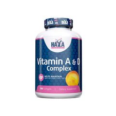 Haya Labs Vitamin A & D Complex 100 caps (MHD Ausverkauf) – Bild 1