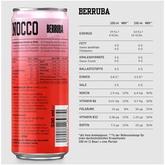 Nocco Focus Energy Drink 330ml – Bild 6