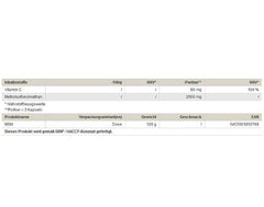Peak MSM Vitamin C 120 caps – Ansicht 2 – Bild 2