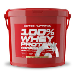 Scitec Nutrition 100% Whey Protein Professional 5000g Vanilla Very Berry – Bild 50