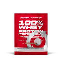 Scitec Nutrition 100% Whey Protein Professional Probe, 30g Beutel Chocolate Hazelnut – Bild 10