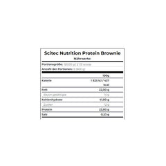 Scitec Nutrition Protein Brownie Backmischung, 600g Beutel – Bild 1