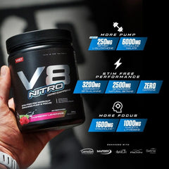 VAST Sports V8 Nitro Pre-Workout Booster – Bild 2