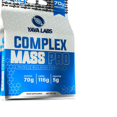 Yava LabsÂ® Complex Mass Pro Massgainer mit 35% Protein Chocolate Caramel Toffee – Bild 7